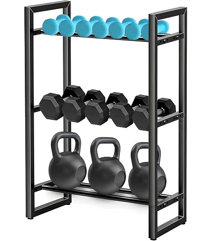 Amazon.co.jp: XPRT Fitness ゴム製ダンベルスタンド – ダンベル収納