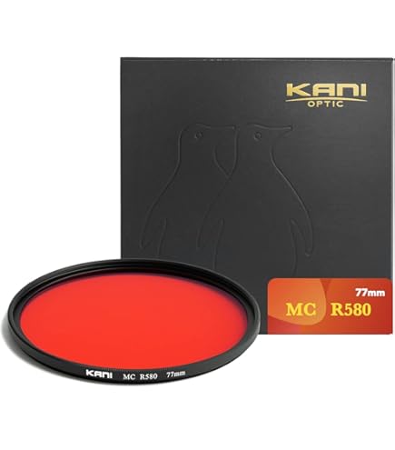 Amazon | Kase クリップイン4赤外線フィルター変換キット 590nm