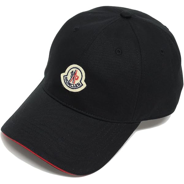 【美品】モンクレール☆ロゴ　ワッペン　現行モデル　QR コード　キャップ　黒 楽天市場】モンクレール MONCLER メンズ 帽子 キャップ ユニ