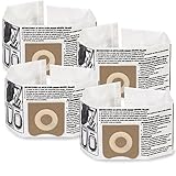WORKSHOP Wet Dry Vacuum Bags WS32045F2 Fine Dust Collection Shop Vacuum Bags (2-Pack / 4 Shop Vacuum