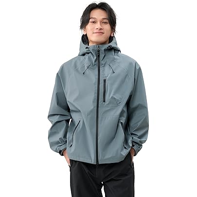 Amazon.co.jp: [アクレイス] レインウェア メンズ 登山 ジャケット 耐