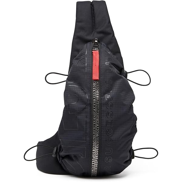 DIESEL 1DR-POD SLING BAG ディーゼル ボディバッグ Men's 1DR-Pod Sling Bag - One-shoulder backpack in leather
