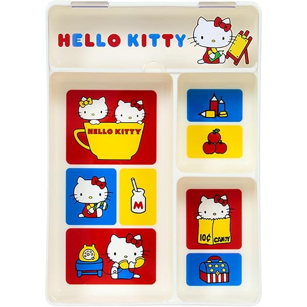 ハローキティ ミニチュアキルト5点セット ブラック ミニチュアキルトシリーズ第2弾｜サンリオ