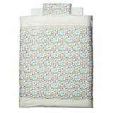 洗えるカバーリング《KIKI》ベビー布団10点セット（全2色）【日本製】 (サックス)