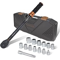 自転車用工具　１２点セット トルクレンチ付き Amazon.co.jp: UYECOVE トルクレンチ 自転車 ロードバイク プレ