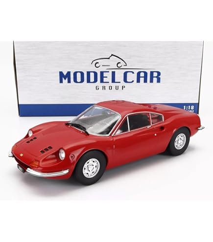 Amazon | MCG 1/18 フェラーリ 246 GT ディーノ 1969 レッド