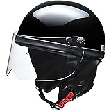 リード工業(LEAD) バイクヘルメット ハーフ HARVE ブラック フリーサイズ HS-2 -