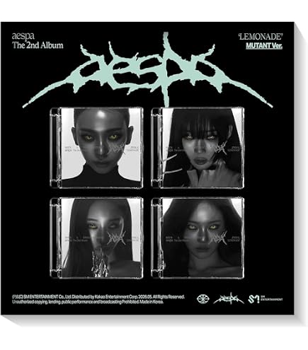 Amazon.co.jp: [ MUTANT Ver. ] aespa - 2nd Album [ LEMONADE ] 輸入