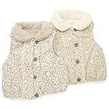 【アウトレット】Biquette Club リバーシブルベスト (80～130cm) キムラタンの子供服 イエロー 80 ( 10331x10531-153 )