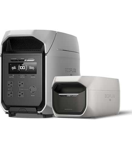 Amazon.co.jp: EcoFlow ポータブル電源 DELTA 3 Max Plus +バッテリー+