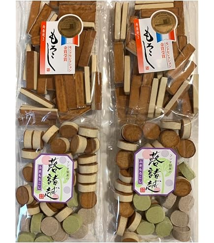 Amazon | お菓子 諸越 蕗もろこし3袋 両面焼きもろこし1袋 フジタ製菓