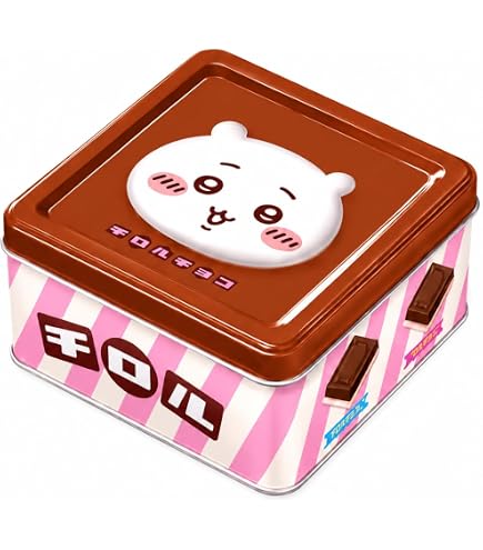Amazon.co.jp: 4種コンプリートセット チロル ちいかわチロルチョコ缶