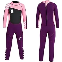 Amazon | Dive&Sail 2.5mm ウェットスーツ キッズ 子供 女の子