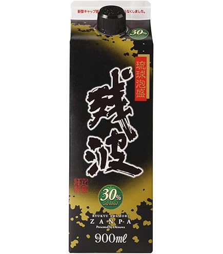 Amazon.co.jp: 泡盛 残波 ホワイト (白) 25度 1800ml × 3本 : 食品