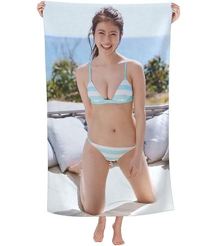 Amazon｜今田美桜 スポーツタオル フェイスタオル マイクロ