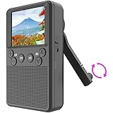 手回し充電機能付き2.8インチワンセグポケットラジオ ポータブルテレビ 乾電池対応 緊急時 LEDライト付き SOSサイレン機能 PSE認証済 AM/FM テレビを見る 3Way電源式 USB電源 停電時 台風地震災害防災用対策商品 スマホを充電 小
