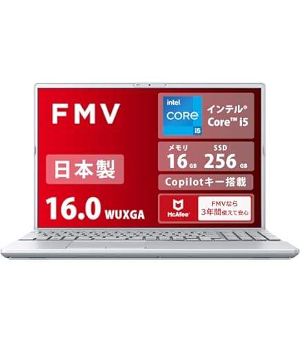 Amazon.co.jp: 富士通｜FUJITSU ノートパソコン FMV LIFEBOOK AH43/H2