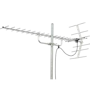 Amazon.co.jp: マスプロ電工 超高性能型UHFアンテナ 20素子 受信