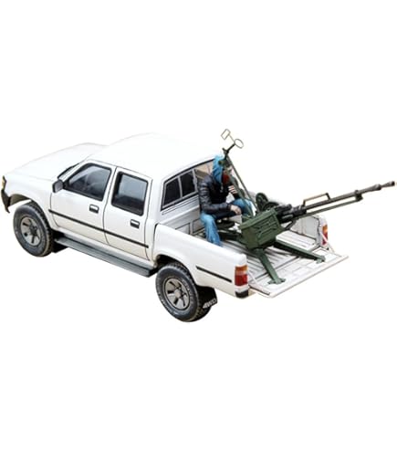 Amazon | モンモデル 1/35 ピックアップトラック w/ZU-23-2 プラモデル