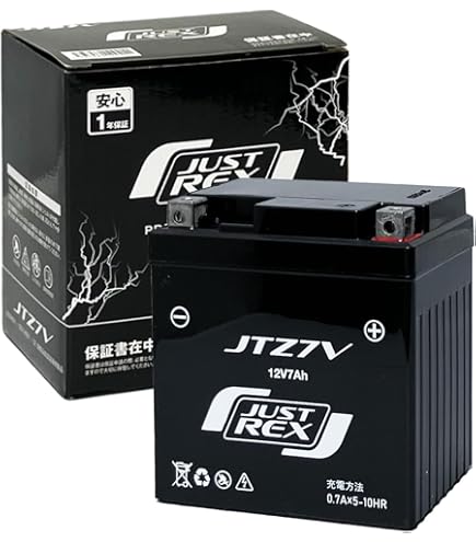 Amazon | 台湾ユアサ バッテリー TTZ7V 充電済み YUASA AGM 互換 YTZ7S
