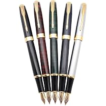 Amazon | Gullor 4個セット 万年筆 4色 | 万年筆 | 文房具・オフィス用品