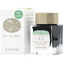 Amazon | セーラー万年筆 万年筆用ボトルインク SHIKIORI -四季織-山水