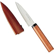 Amazon｜貝印 KAI 木ザヤ フルーツ ナイフ ペティ 収納可能 アウトドア