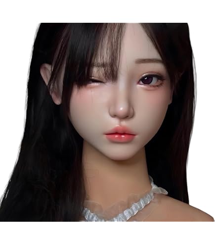 Amazon.co.jp: 1/1 ドールヘッド 女性 等身大 リアルモデル M16ボルト