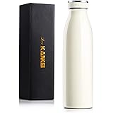 Love-KANKEI Water Bottle, 16.9 fl oz (500 ml), Vacuum Insulated, Hot and Cold Storage