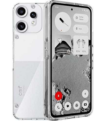 Amazon.co.jp: For Nothing CMF Phone 2 Pro ケース クリア TPU+PC素材