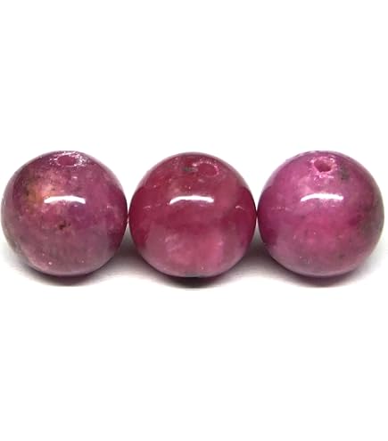 Amazon.co.jp: 【BELLPIERI】【粒販売】合成ルビー 丸玉 4mm【8粒販売