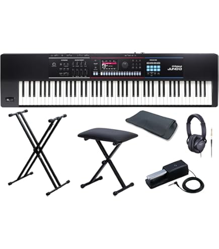 Roland JUNO-Di シンセサイザー キーボード Roland - JUNO-Di | Mobile Synthesizer with Song Player