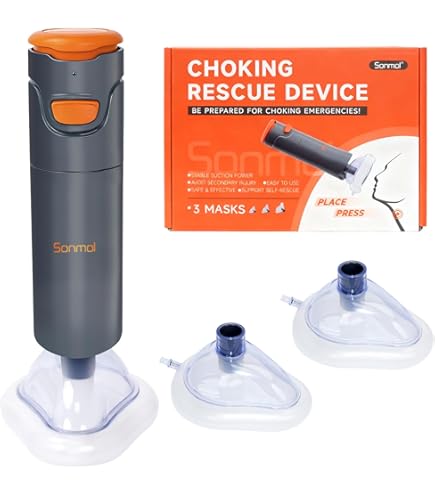 Sonmol チョーキングレスキュー装置 Amazon.co.jp: Sonmol 窒息レスキューデバイス 3サイズマスク付き