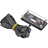 PCケース用 電源ボタン PC電源代替えボタン 接触不良時代替用 PC電源スイッチ 外付け電源ボタン デスクトップコンピューターケース用 パソコンリセットスイッチ