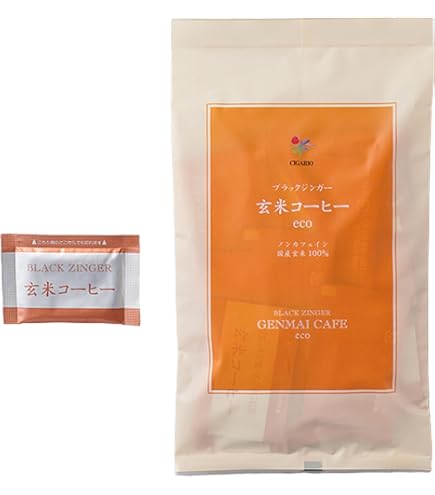 Amazon.co.jp: ブラックジンガー 玄米香琲 ファミリータイプ (玄米加工