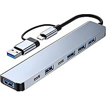 USB 3.0 ハブ＋Windows11 Pro 日本語版 セット Amazon | Yasoku USBハブ 7-in-1 Type-C 拡張ドック usb-c hub 多機能