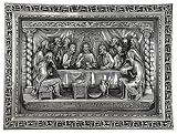 Good Directions 736s Last Supper 3次元壁画、スターリングシルバー