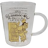 三郷陶器(Sango Toki) マグカップ 透明 345ml ディズニー耐熱ガラスマグ(プー) 3266-03