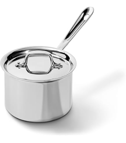 Amazon | Demeyere John Pawson Saucepan w/ Lid, 1.1 qt. by Demeyere