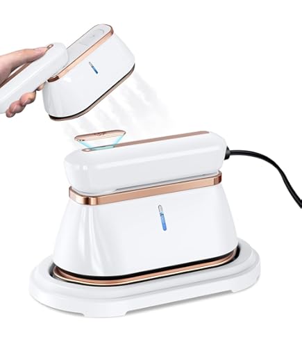 【美品】出張・旅行も安心！スマホサイズのスチームアイロン 美品】出張・旅行も安心！スマホサイズのスチームアイロン 新