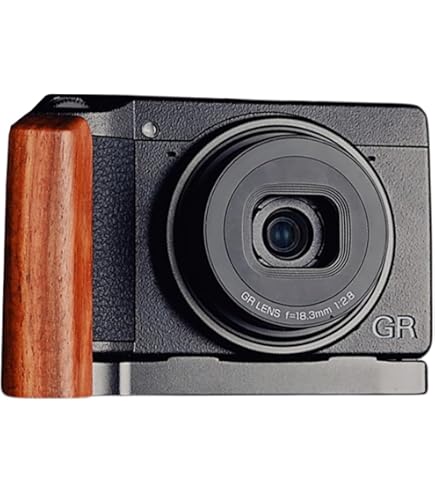 GR3 GR3X GR III Ricoh 専用ハンドル Amazon | WEPOTO Ricoh GR III GR IIIx 用ハンドグリップメタル