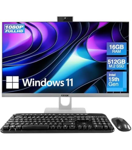 HP Pavilion All-in-One Computer, Intel i5-7400T, 8GB RAM, 1TB Hard