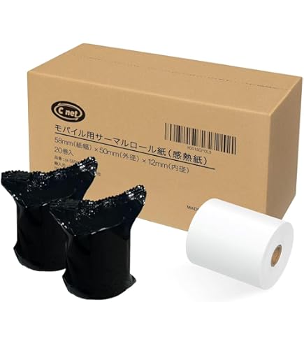 Amazon.co.jp: スター精密 mpop、pop10、MCP21LB 対応 感熱ロール紙 幅