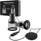 【Amazon.co.jp先行販売】SSI JAPAN(国内ブランド)ニップルドーム R ジャックタイプ ブラック 360°回転 充電式 金属ギア 男女兼用