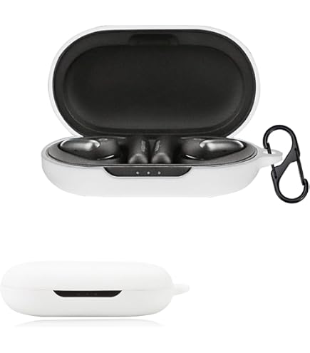 Anker Soundcore AeroFit ケース　シリコン　ホワイト Amazon.com: Case for Soundcore by Anker AeroFit 2 Open-Ear