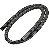 オーム(OHM) 電機 コルゲートチューブφ10 長さ1m 黒 スリット入り 配線カバー コード ケーブル 保護 結束 まとめ 噛みつき防止 DZ-CT10 09-1878