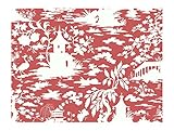 York Wallcoverings AP7418SMP Silhouettes Asian Scenic Toile Wallpaper Memo Sample, 8-Inch x 10-Inch 
