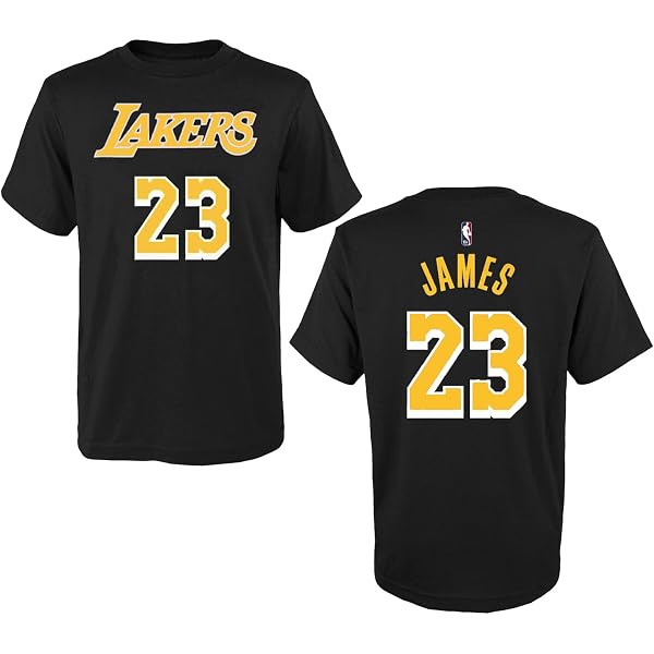 Lebron James Los Angeles Lakers NBA Kids Youth 8-20 Purple