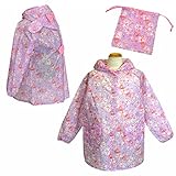 子供 合羽 レインコート ぼんぼんりぼん サンリオ 雨合羽 雨具 保育園 女の子 110cm ピンク