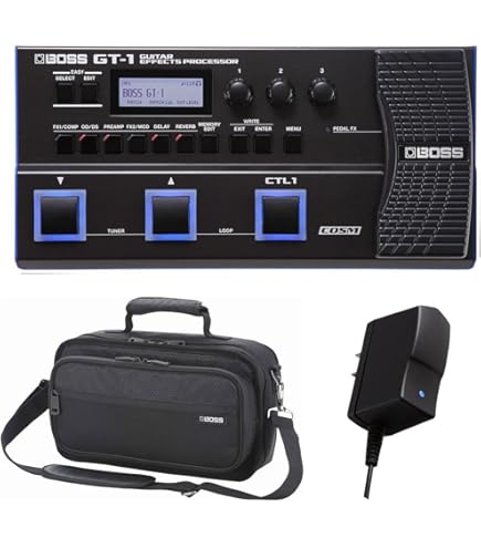 Amazon | BOSS ボス GT-1 マルチエフェクター + 汎用 9V アダプター